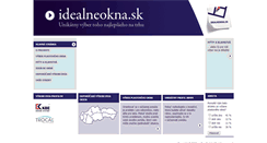 Desktop Screenshot of idealneokna.sk